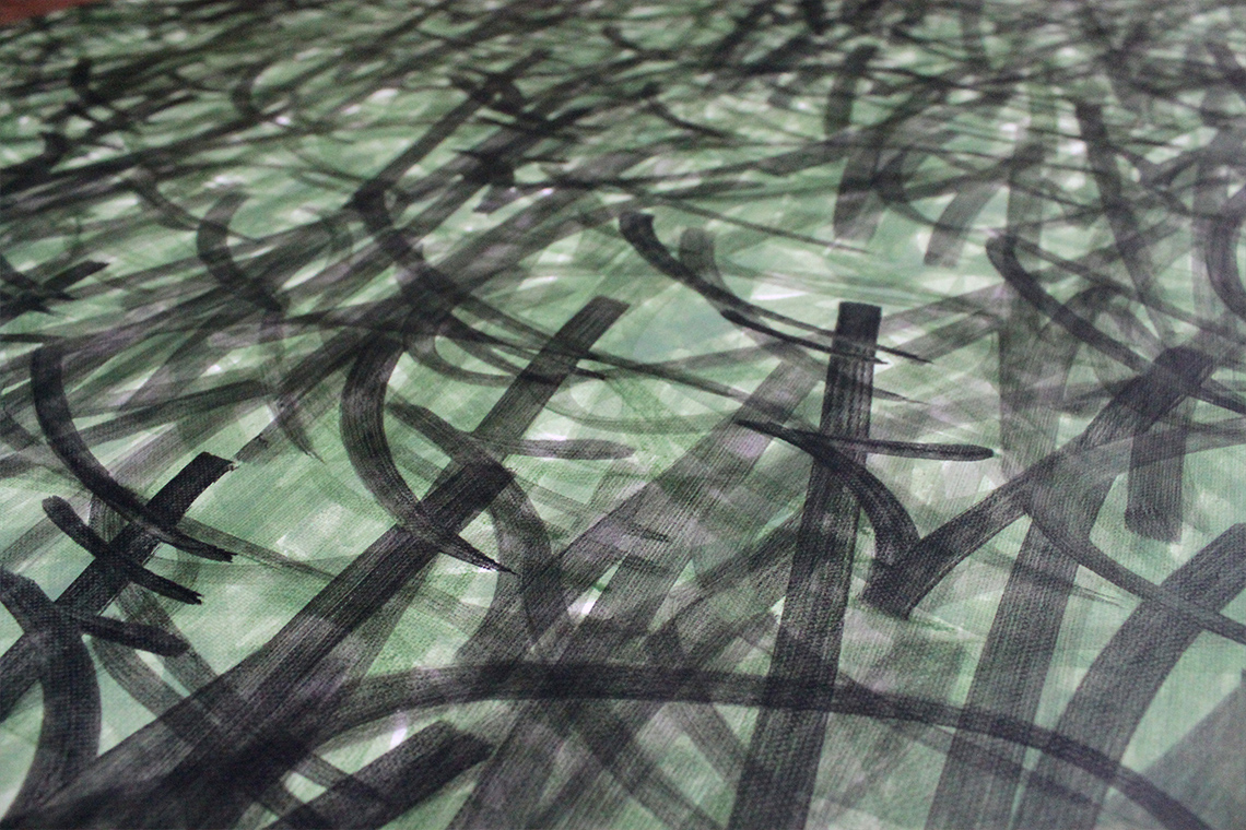 Toile graffiti art contemporain